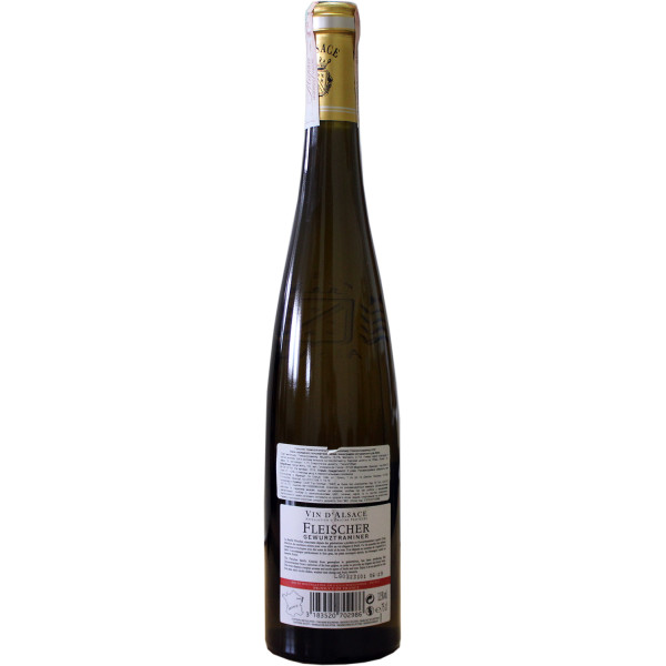 Вино Fleisher Gewurztraminer AOP белое полусухое 0.75 л 10.5%, 3183520702986, Les Grands Chais de France