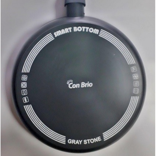Сковорода Gray Stone Con Brio 2420CB-Ф 24 см с антипригарным покрытием , 2420CB-Ф, Con Brio