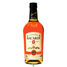 Ром Bacardi 8 років витримки 1 л 40%
