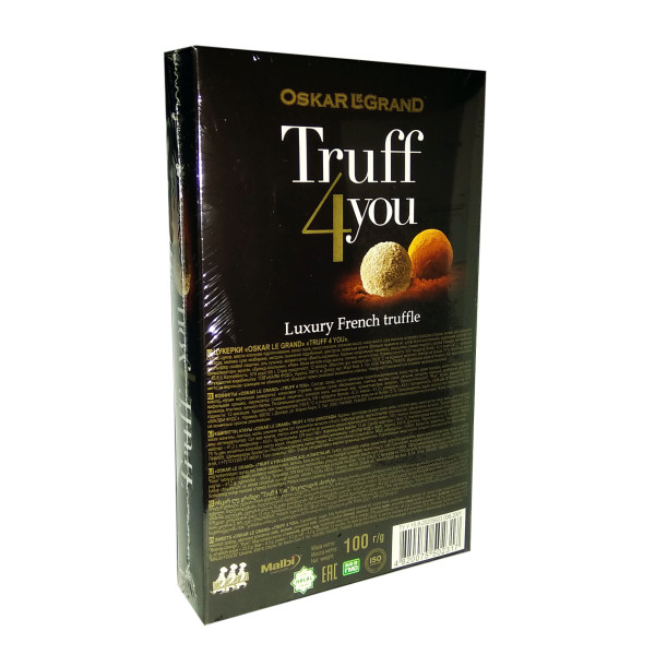 Цукерки Oskar le Grand Truff4You 100 г, 4820075505943 (4820075502317), Шоколадная фабрика Millennium