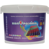 Краска Кровельная голубая Колорамика 1 кг