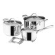Набор кастрюль Vinzer Chef 89028 7 предметов, 89028, Vinzer