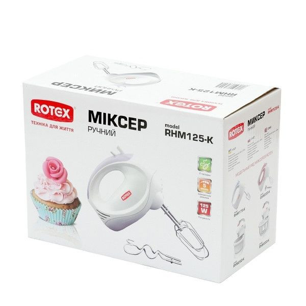 Миксер Rotex RHM125-K 125W