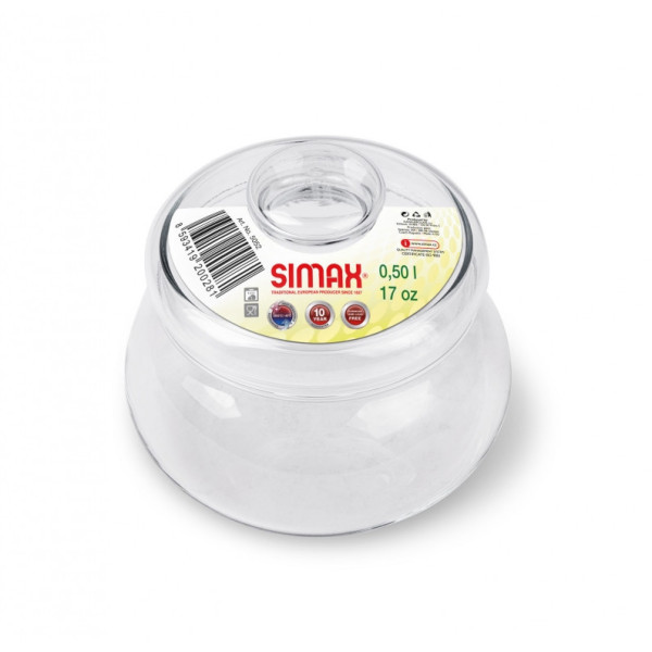 Сахарница стеклянная Simax 5052 - 500мл