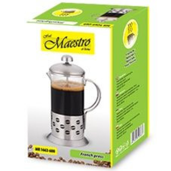 Френч-пресс 600мл. Maestro MR-1663, MR 1663, Maestro