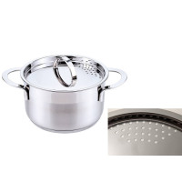 Кастрюля Maestro MR-3511-20 3 л индукция металлическая крышка