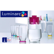 Набор для напитков Luminarc Rainbow J9039, 7 предметов