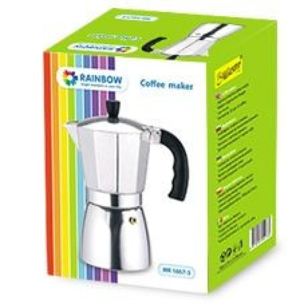 Кофеварка гейзер 450мл Maestro Rainbow MR 1667-9, MR 1667-9, Maestro
