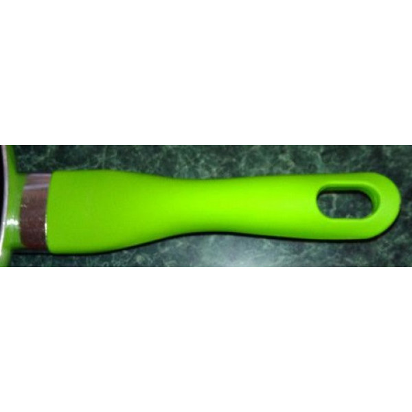 Сковорода антипригарная Con Brio CB-2814 Pfluon 28 см зеленая, 2814CBзел, Con Brio