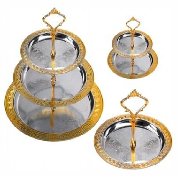Конфетница 3 яруса Bohmann BH-8814, BH 8814, Bohmann
