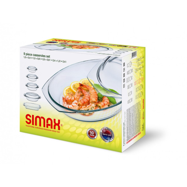 Набор форм для запекания Simax 315 - 9пр.