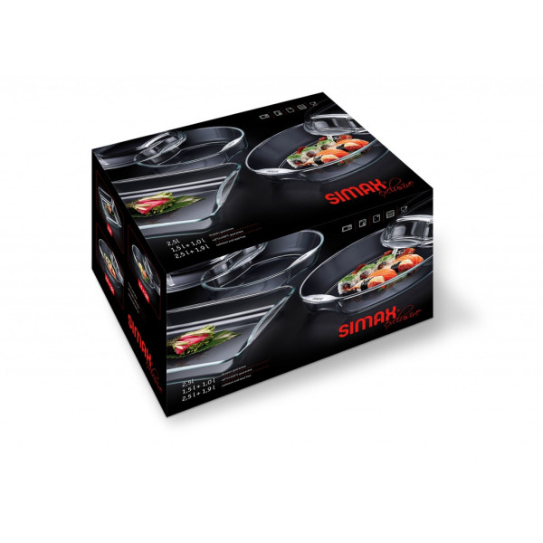 Набор форм для запекания Simax 312 - 5пр.