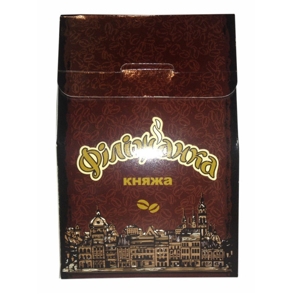 Кофе ТМ Филижанка Княжеская молотый 100 г, 4820165260523, ТМ Філіжанка