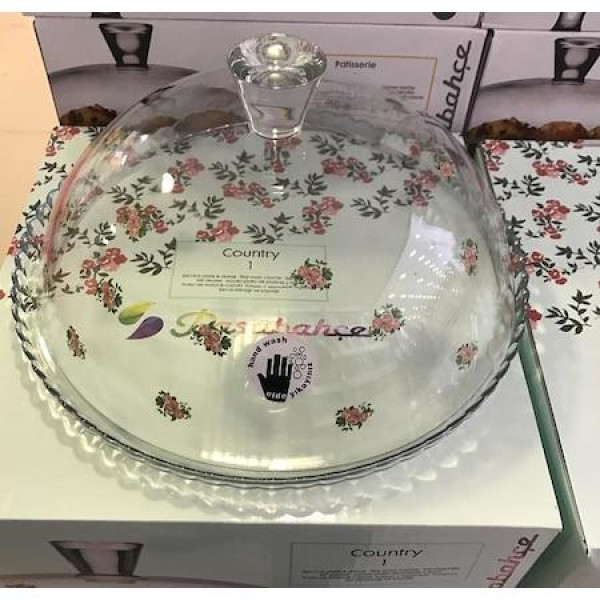 Блюдо для торта с крышкой Pasabahce Patisserie 95198 - 32см, 95198, Pasabahce