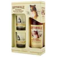 Виски Scottish Collie коробка и 2 стакана 0.7 л