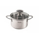 Кастрюля Con Brio CB-1101 со стеклянной крышкой 0.8 л , 1101CB, Con Brio