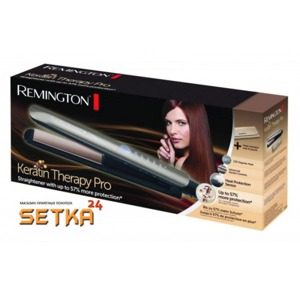 Випрямляч для волосся Remington Keratin Therapy S8590, 8590S, Remington