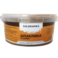 Шпаклівка по дереву Колораміка горіх (дуб-сучок) 0.35 кг