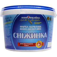 Краска Снежинка Колорамика 3 кг