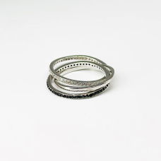 Каблучка, срібло "Cartier", розмір 18, К2ФО/419-18