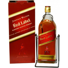 Віскі Johnnie Walker Red Label витримка 4 роки 3 л 40% в подарунковій упаковці 