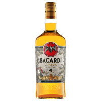 Ром Bacardi Anejo Cuatro 4 года выдержки 0.7 л 40%