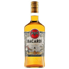 Ром Bacardi Anejo Cuatro 4 роки витримки 0.7 л 40%