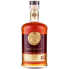 Ром Bacardi Gran Reserva Diez 10 років витримки 0.7 л 40%