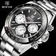 Часы Benyar BY-5169 Silver-Black-White