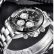 Часы Benyar BY-5169 Silver-Black-White