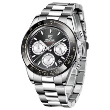 Benyar BY-5169 Silver-Black-White