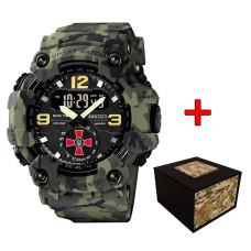 Годинник наручний Awarder 004 ЗСУ Camo Green