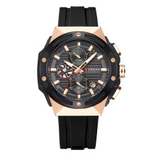 Сurren 8462 Rose Gold-Black