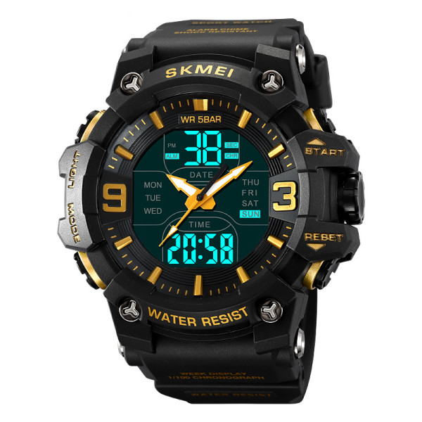 Skmei 2222BKGD Black-Gold