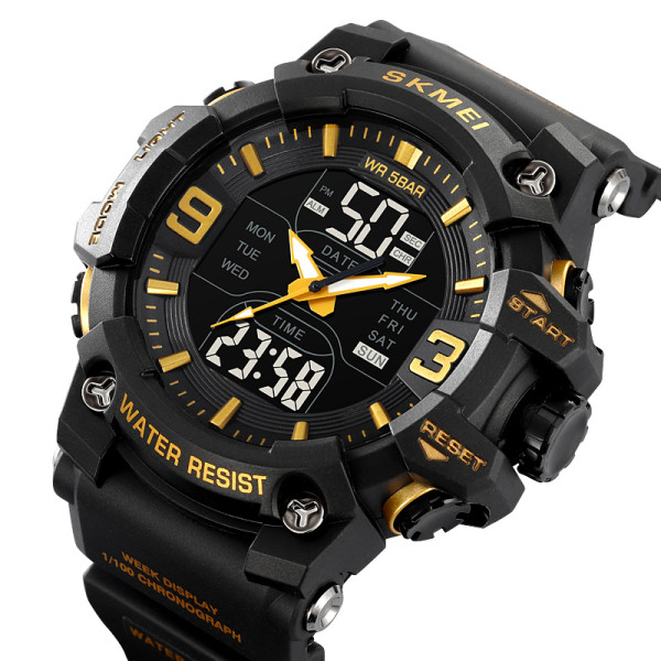 Skmei 2222BKGD Black-Gold