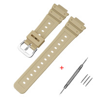 Ремінець для годинника Casio G-Shock GA-2100/2110 Beige Silver