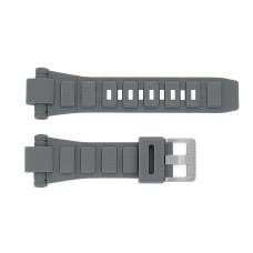 Ремінець для каучуковий для Casio 3009 Сірий 30х13,5 мм.