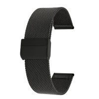 Браслет миланская петля Awarder 022 Black 20 мм