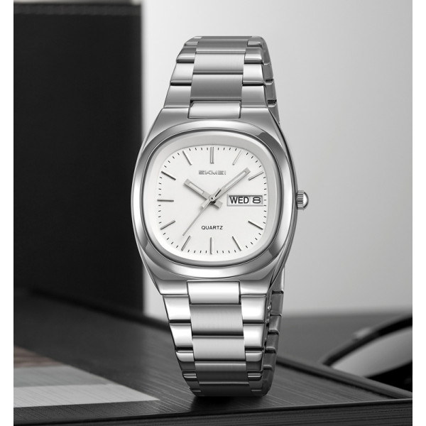 Skmei 2420SIWT Silver-White