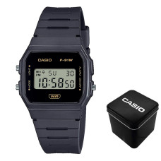 Чоловічий годинник Casio F-91WB-8A