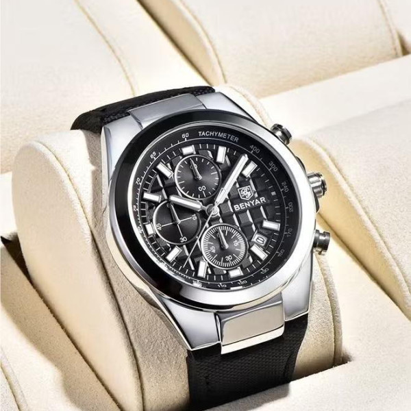 Часы Benyar BY-5206 Silver-Black