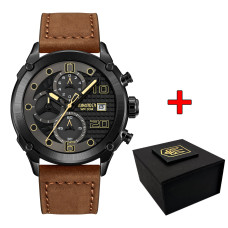 Годинник наручний Awarder 016 Black-Brown