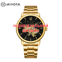 Мужские часы Awarder 048 Gold-Black Steel