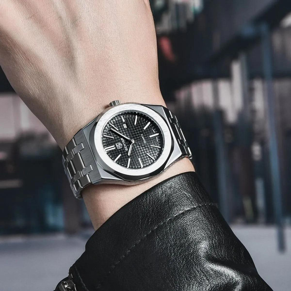Часы Benyar BY-5156 Silver-Black