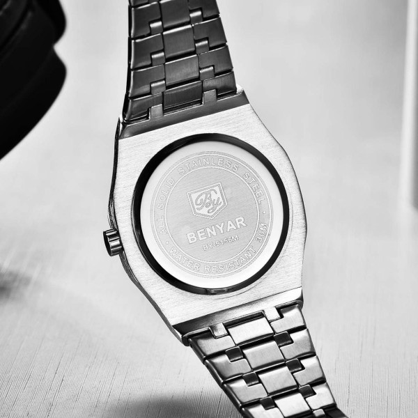 Часы Benyar BY-5156 Silver-Black