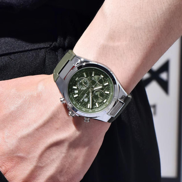 Часы Benyar BY-5206 Silver-Green
