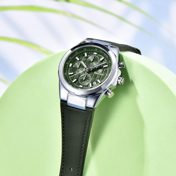 Часы Benyar BY-5206 Silver-Green