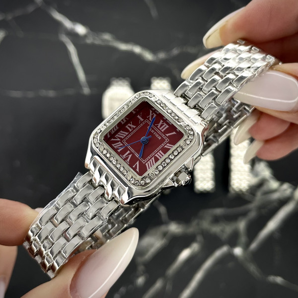 Cartier Silver-Red 29x31 Rep