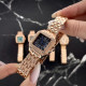 Cartier Rose Gold-Black 29x31 Rep