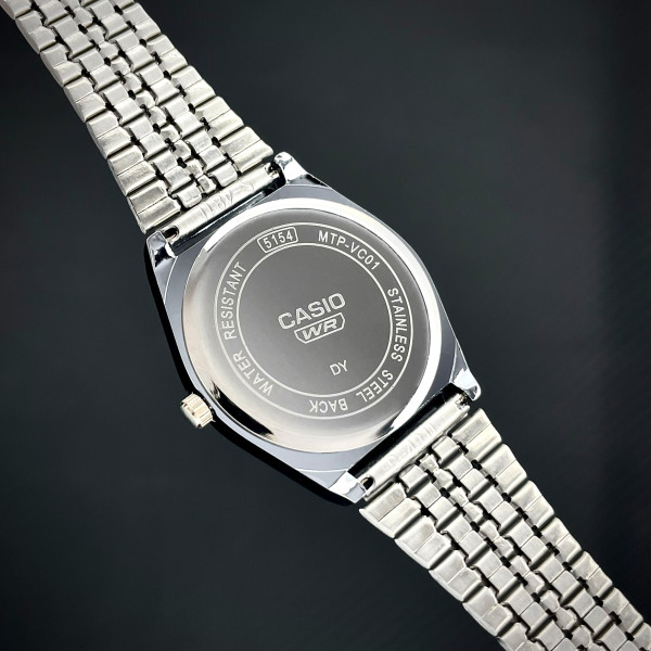 Casio MTP-B145G L Silver-Blue Rep